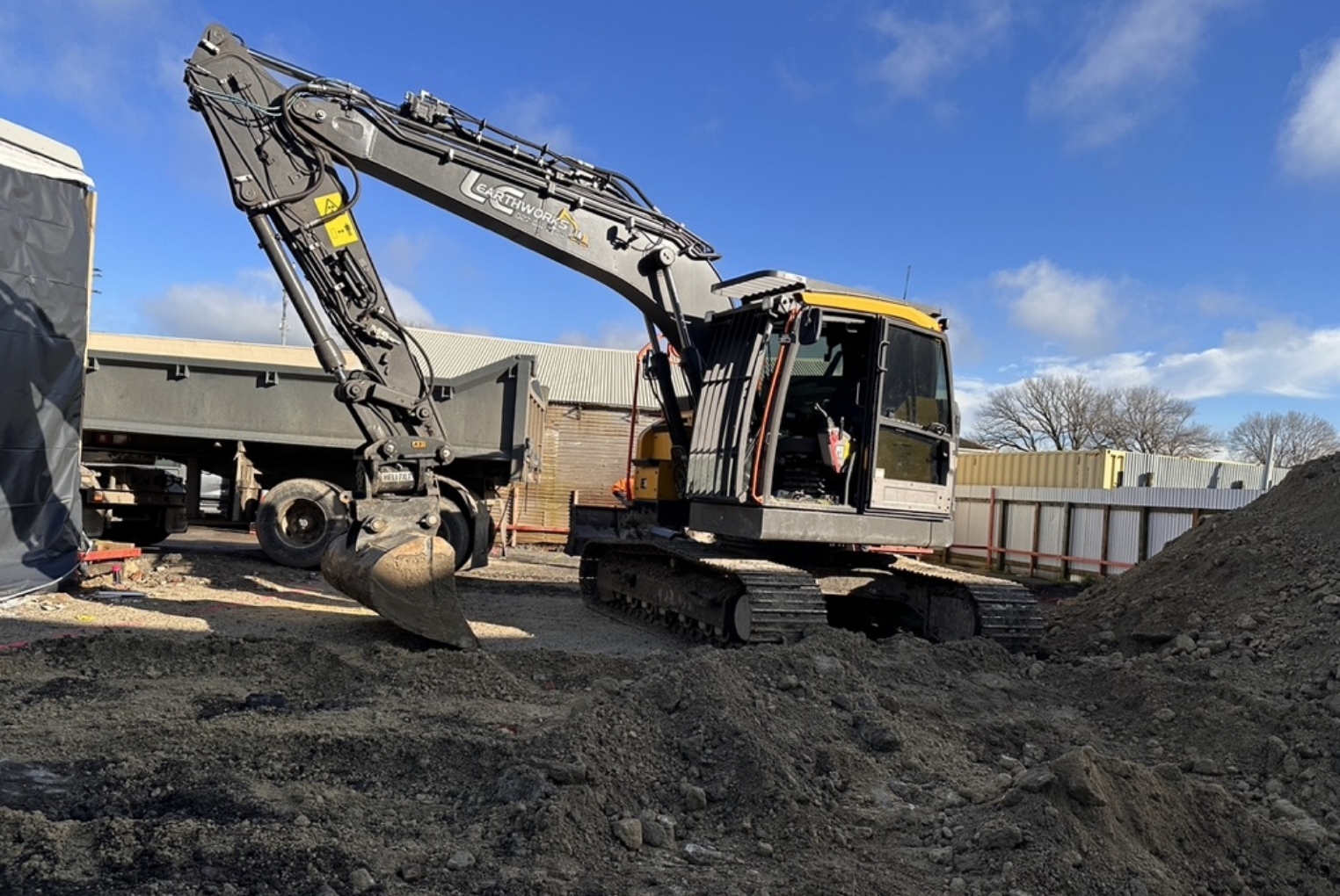 Large digger